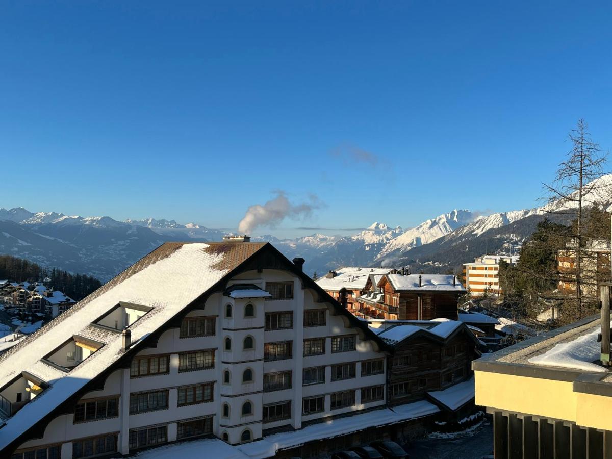 L'Eperon Center Crans Wonderful View Leilighet Eksteriør bilde