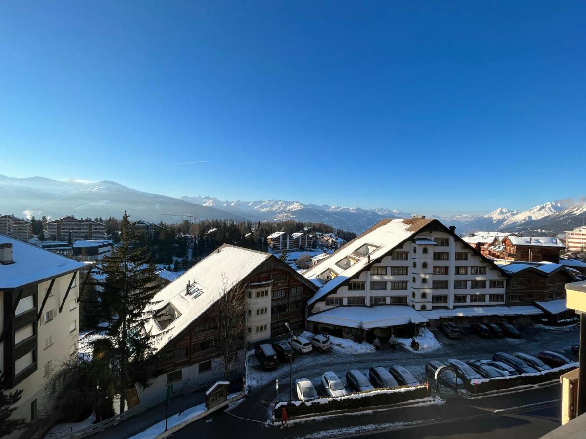 L'Eperon Center Crans Wonderful View Leilighet Eksteriør bilde