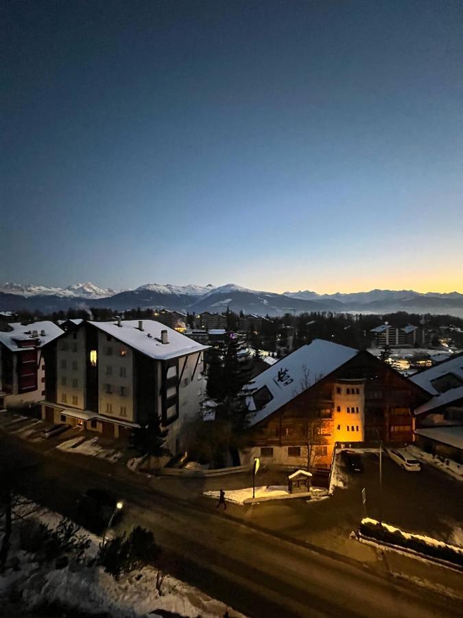 L'Eperon Center Crans Wonderful View Leilighet Eksteriør bilde
