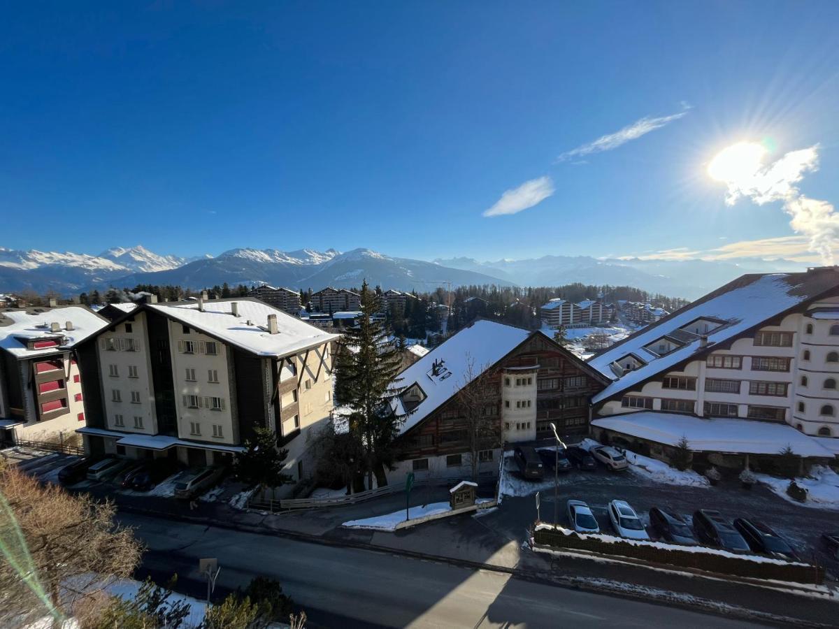L'Eperon Center Crans Wonderful View Leilighet Eksteriør bilde