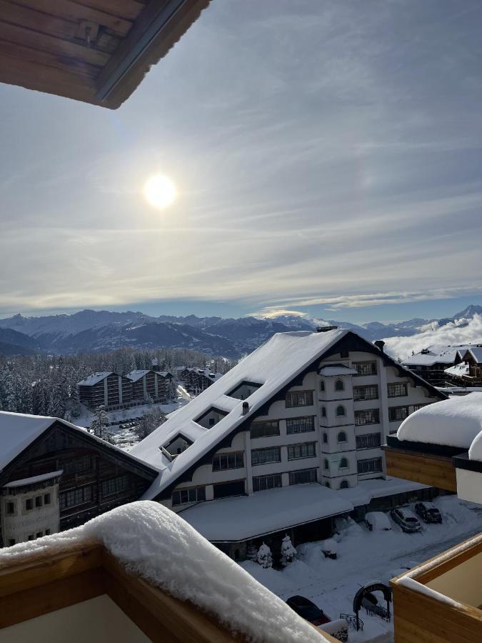 L'Eperon Center Crans Wonderful View Leilighet Eksteriør bilde