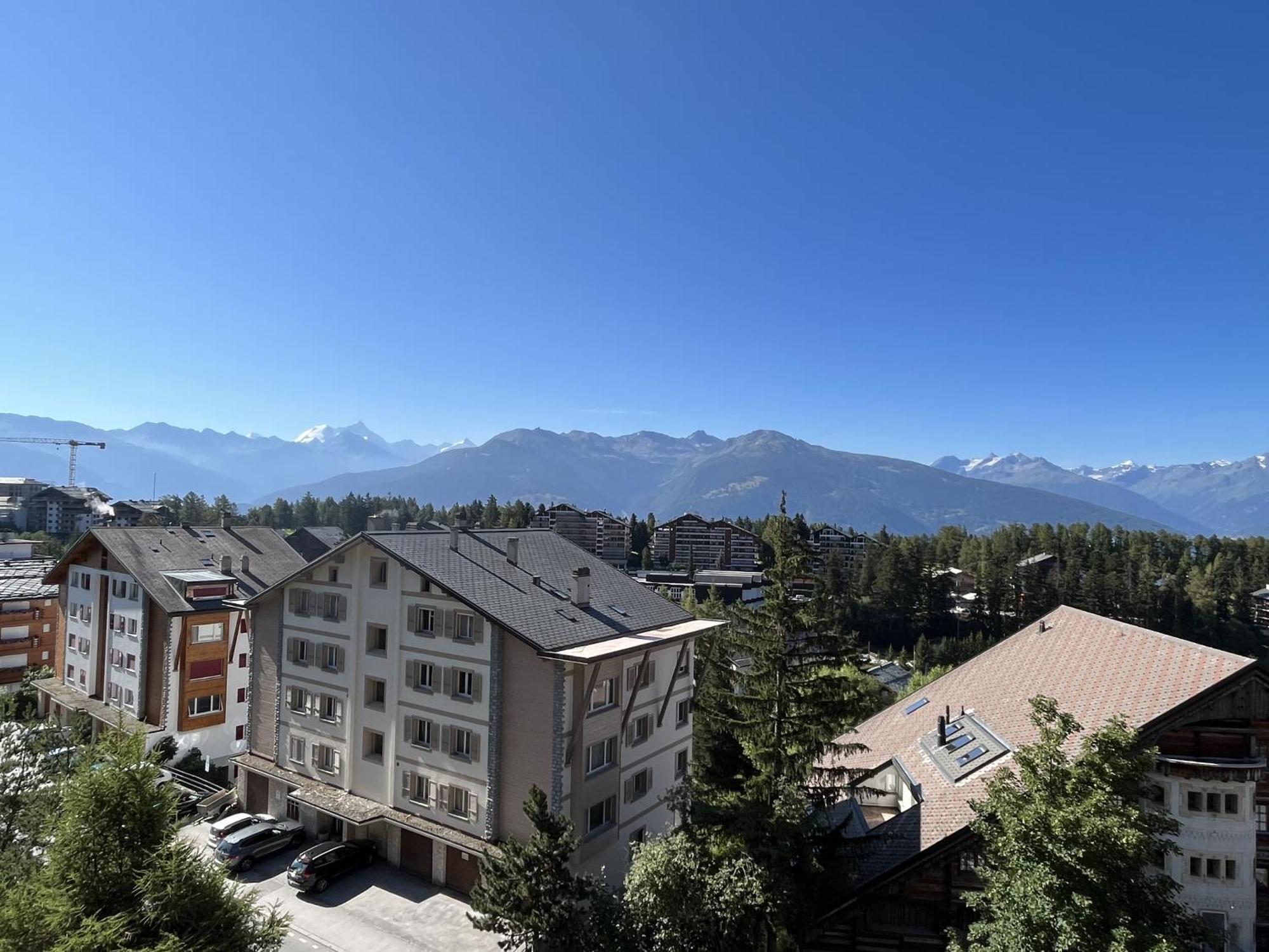 L'Eperon Center Crans Wonderful View Leilighet Eksteriør bilde