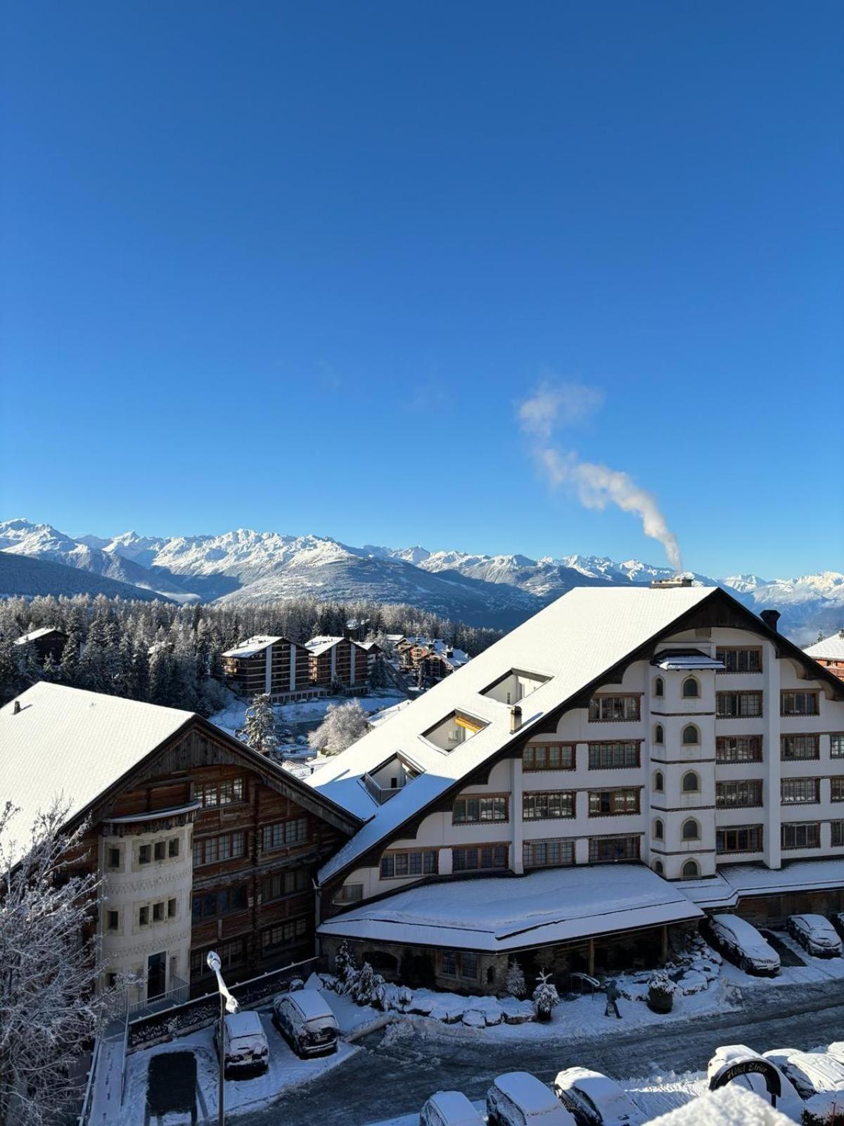 L'Eperon Center Crans Wonderful View Leilighet Eksteriør bilde